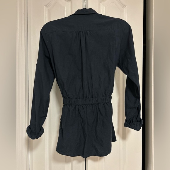 The North Face - Navy Blue Button-Up Shirt Dress in Size M - Picture 2 of 11